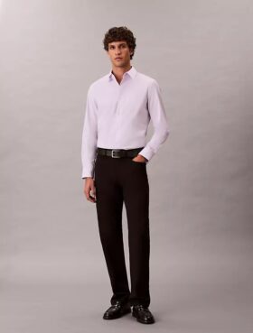 Koszula slim fit z elastycznej bawełny Supima Cotton Stretch