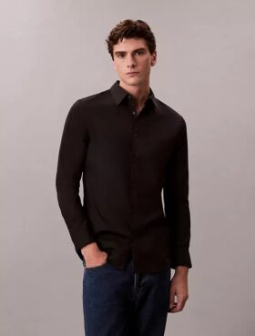 Koszula slim fit z elastycznej bawełny Supima Cotton Stretch Koszula slim fit z elastycznej bawełny Supima Cotton Stretch