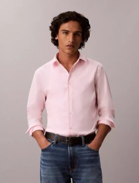 Koszula slim fit z elastycznej bawełny Supima Cotton Stretch Koszula slim fit z elastycznej bawełny Supima Cotton Stretch