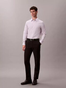 Koszula slim fit z elastycznej bawełny Supima Cotton Stretch