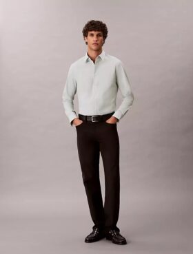 Koszula slim fit z elastycznej bawełny Supima Cotton Stretch Koszula slim fit z elastycznej bawełny Supima Cotton Stretch