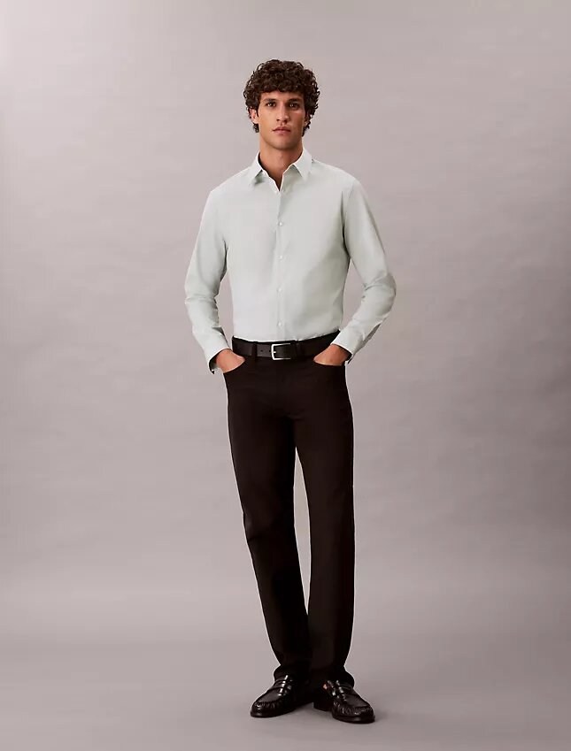 Koszula slim fit z elastycznej bawełny Supima Cotton Stretch Koszula slim fit z elastycznej bawełny Supima Cotton Stretch