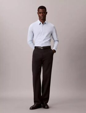 Koszula slim fit z elastycznej bawełny Supima Cotton Stretch