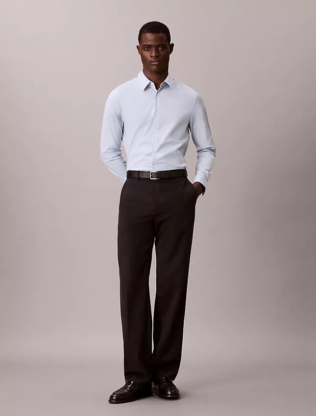 Koszula slim fit z elastycznej bawełny Supima Cotton Stretch Koszula slim fit z elastycznej bawełny Supima Cotton Stretch