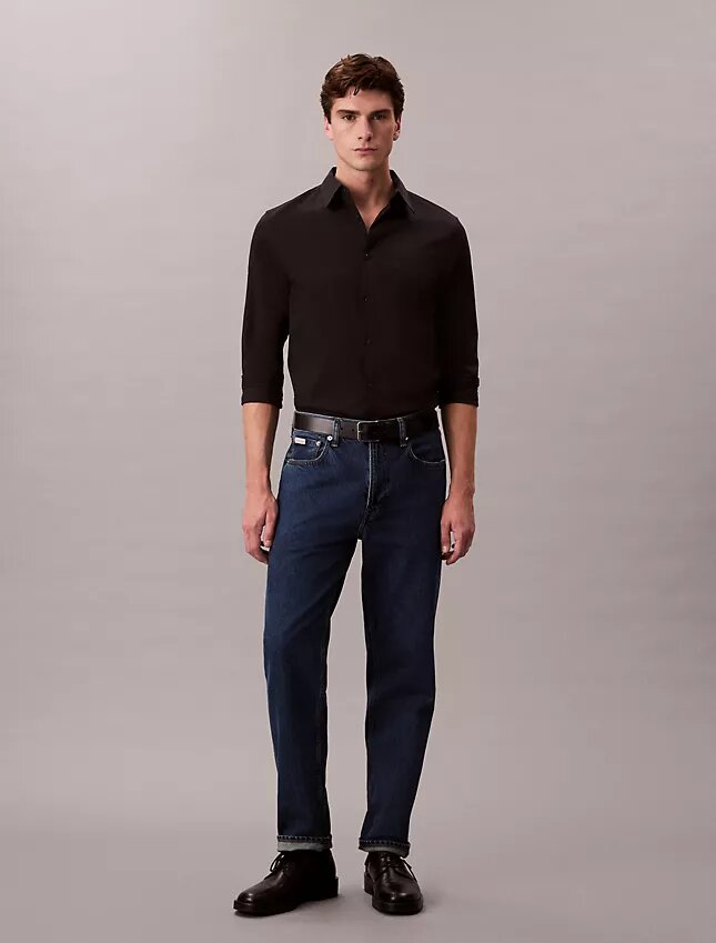 Koszula slim fit z elastycznej bawełny Supima Cotton Stretch Koszula slim fit z elastycznej bawełny Supima Cotton Stretch