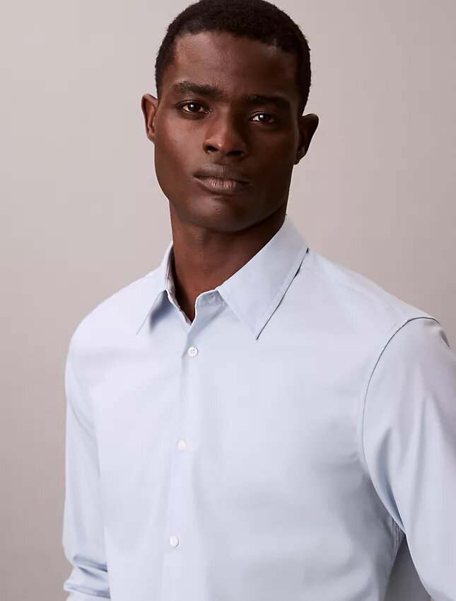 Koszula slim fit z elastycznej bawełny Supima Cotton Stretch Koszula slim fit z elastycznej bawełny Supima Cotton Stretch