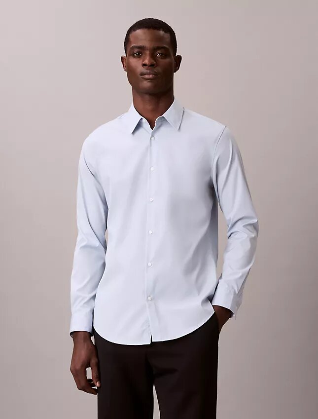 Koszula slim fit z elastycznej bawełny Supima Cotton Stretch Koszula slim fit z elastycznej bawełny Supima Cotton Stretch