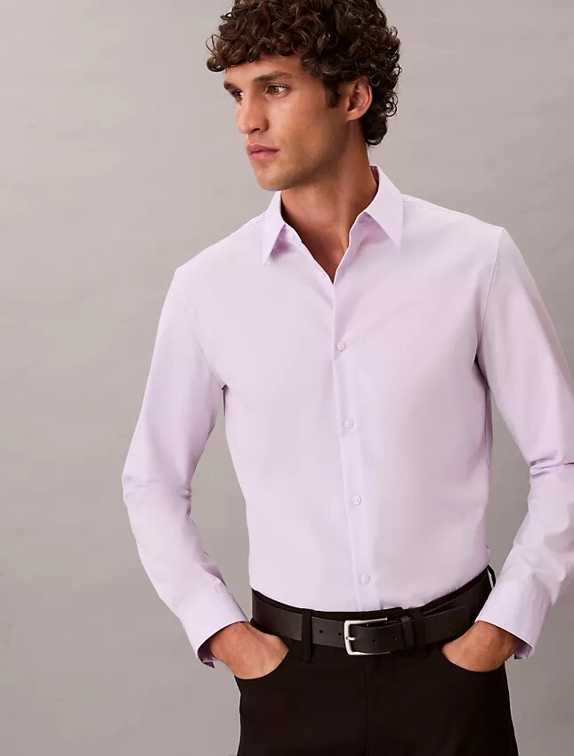 Koszula slim fit z elastycznej bawełny Supima Cotton Stretch Koszula slim fit z elastycznej bawełny Supima Cotton Stretch