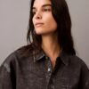 Koszula z guzikami w wzór Denim Koszula z guzikami w wzór Denim