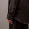 Koszula z guzikami w wzór Denim Koszula z guzikami w wzór Denim