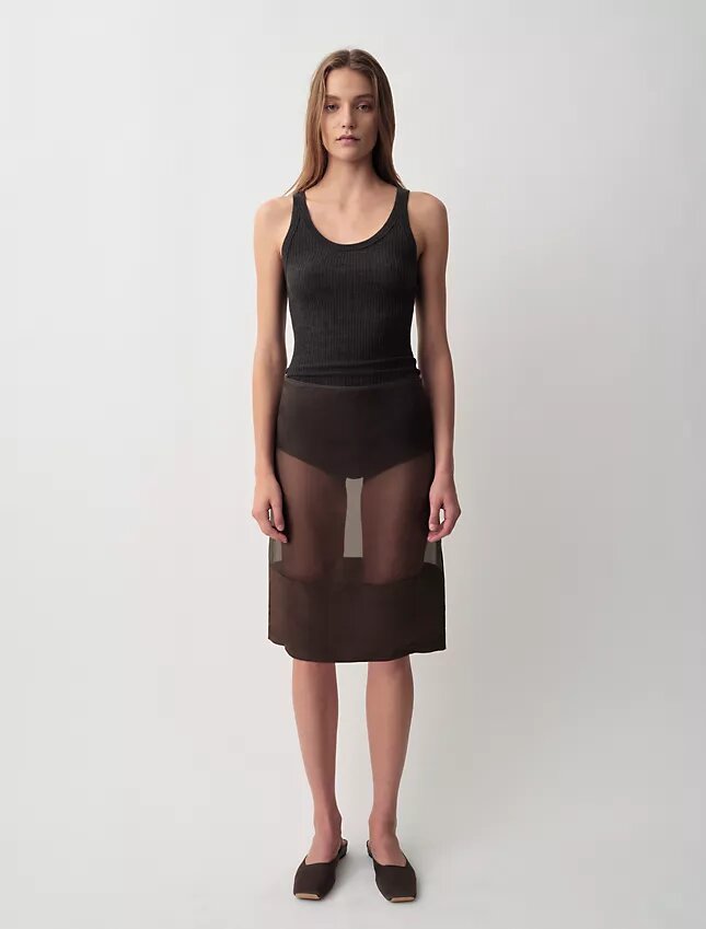 Koszulka bez rękawów Ella Ribbed Koszulka bez rękawów Ella Ribbed