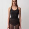 Koszulka bez rękawów Ella Ribbed Koszulka bez rękawów Ella Ribbed