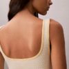 Koszulka bez rękawów Monologo Stripe Rib