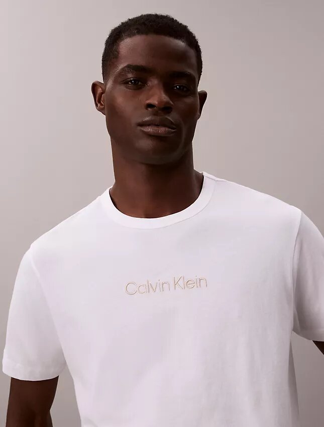 Koszulka do spania z logo Calvin Klein Koszulka do spania z logo Calvin Klein
