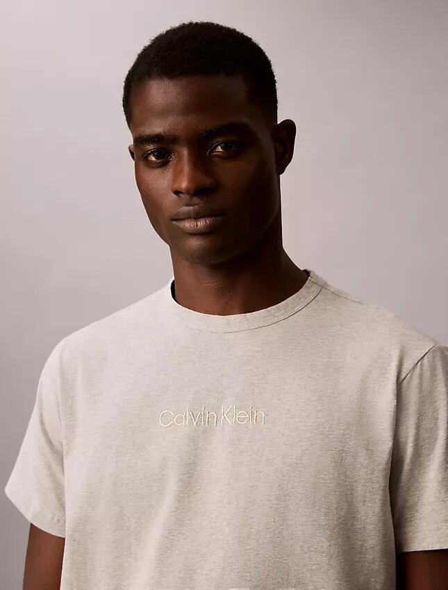 Koszulka do spania z logo Calvin Klein Koszulka do spania z logo Calvin Klein