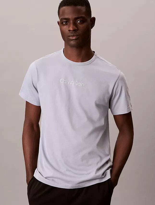 Koszulka do spania z logo Calvin Klein Koszulka do spania z logo Calvin Klein