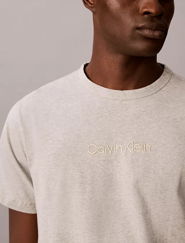 Koszulka do spania z logo Calvin Klein Koszulka do spania z logo Calvin Klein