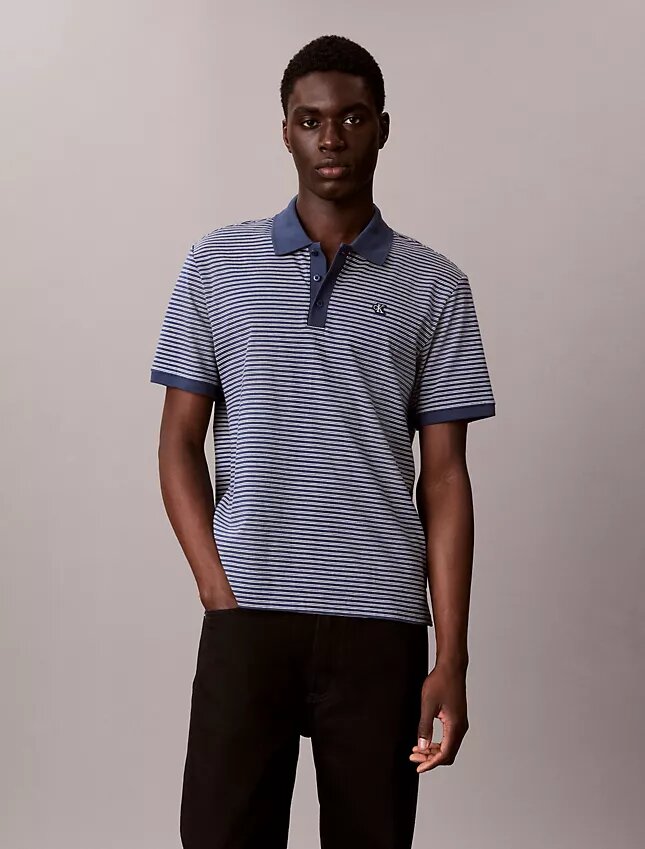 Koszulka polo w paski Varsity Koszulka polo w paski Varsity