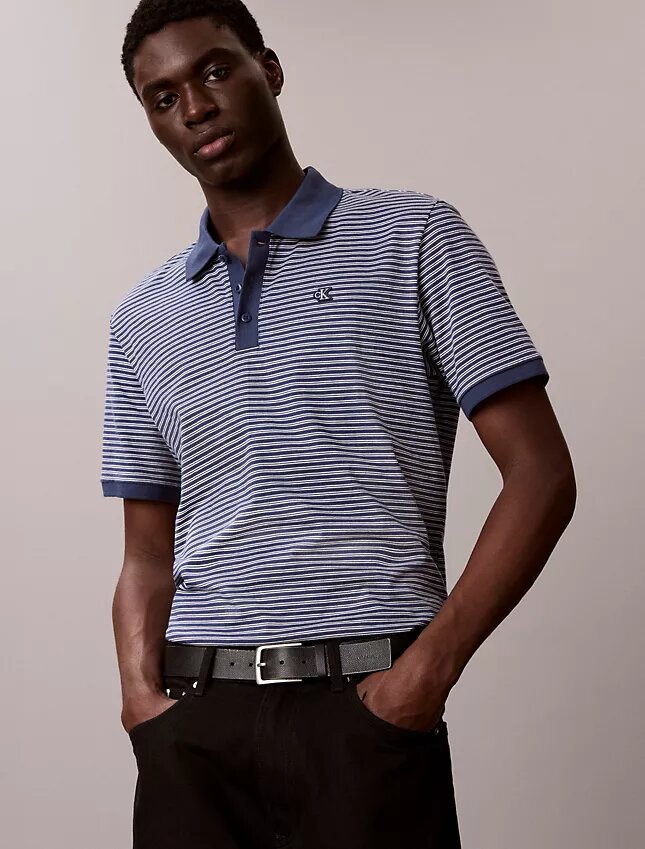 Koszulka polo w paski Varsity Koszulka polo w paski Varsity