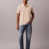 Koszulka polo z kołnierzykiem w stylu colorblock z pikowanej tkaniny Koszulka polo z kołnierzykiem w stylu colorblock z pikowanej tkaniny