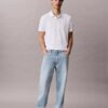 Koszulka polo z kołnierzykiem w stylu colorblock z pikowanej tkaniny Koszulka polo z kołnierzykiem w stylu colorblock z pikowanej tkaniny