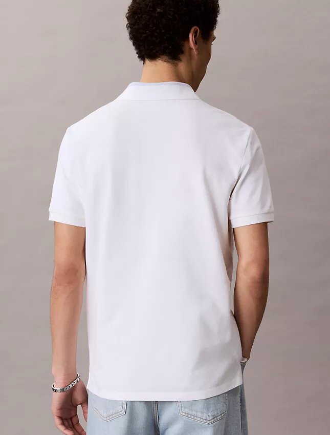 Koszulka polo z kołnierzykiem w stylu colorblock z pikowanej tkaniny Koszulka polo z kołnierzykiem w stylu colorblock z pikowanej tkaniny