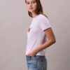 Koszulka slim fit z dzielonym logo Koszulka slim fit z dzielonym logo