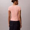 Koszulka slim fit z graficznym logo Contour Rib Koszulka slim fit z graficznym logo Contour Rib