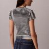 Koszulka slim fit z graficznym logo Contour Rib Koszulka slim fit z graficznym logo Contour Rib