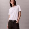 Koszulka slim fit z haftowanym logo Koszulka slim fit z haftowanym logo