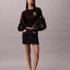 Koszulka slim fit z nadrukiem kwiatowym