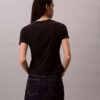 Koszulka slim fit z nadrukiem kwiatowym