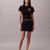 Koszulka slim fit z nadrukiem kwiatowym