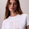 Koszulka slim fit z nadrukiem logo Koszulka slim fit z nadrukiem logo