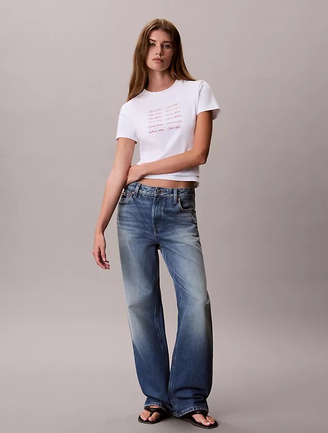 Koszulka slim fit z nadrukiem logo Koszulka slim fit z nadrukiem logo