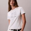 Koszulka slim fit z nadrukiem logo Koszulka slim fit z nadrukiem logo