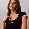 Koszulka slim fit z nadrukiem Monologo Koszulka slim fit z nadrukiem Monologo