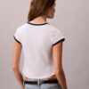 Koszulka slim fit z nadrukiem Monologo