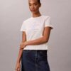 Koszulka slim fit z wypukłym logo Koszulka slim fit z wypukłym logo