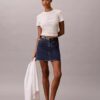 Koszulka slim fit z wypukłym logo Koszulka slim fit z wypukłym logo