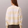 Koszulka typu henley w paski w stylu varsity Koszulka typu henley w paski w stylu varsity