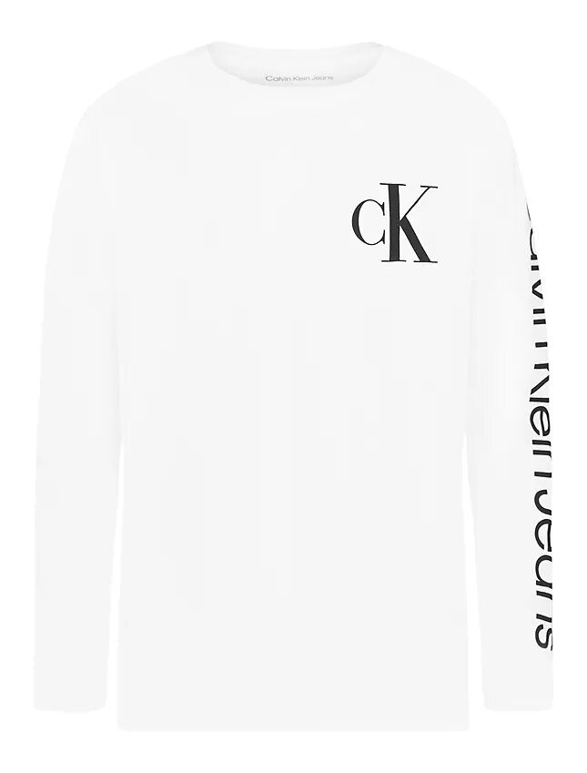Koszulka z monogramem z długim rękawem dla chłopców Koszulka z monogramem z długim rękawem dla chłopców