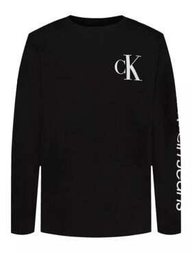 Koszulka z monogramem z długim rękawem dla chłopców Koszulka z monogramem z długim rękawem dla chłopców