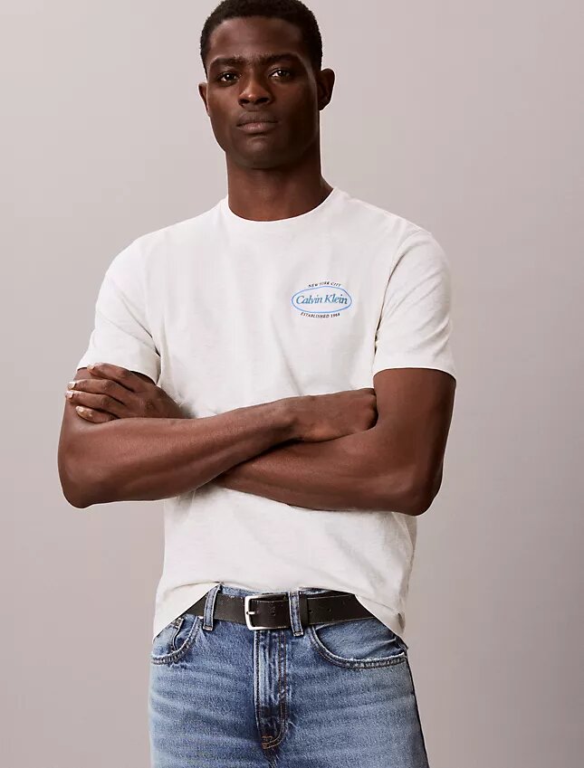Koszulka z nadrukiem Calvin Klein Koszulka z nadrukiem Calvin Klein