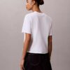 Koszulka z nadrukiem Calvin Klein w stylu kursywnym