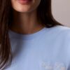 Koszulka z nadrukiem Calvin Klein w stylu kursywnym