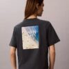 Koszulka z nadrukiem fotograficznym CK Ny o luźnym kroju Koszulka z nadrukiem fotograficznym CK Ny o luźnym kroju