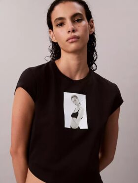 Koszulka z nadrukiem Kate Moss