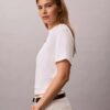 Koszulka z nadrukiem logo Calvin Klein o prostym kroju