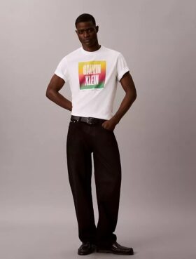 Koszulka z nadrukiem Pride Logo Block Easy Tee